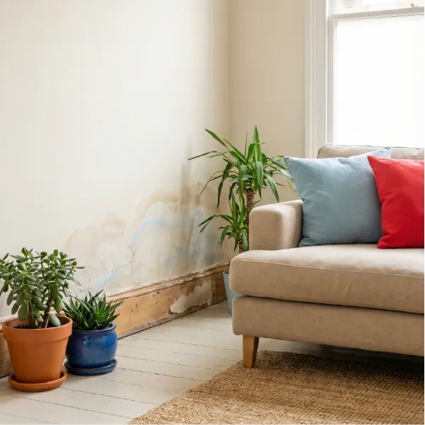 Humedad por capilaridad en paredes y zócalos en Vitoria-Gasteiz