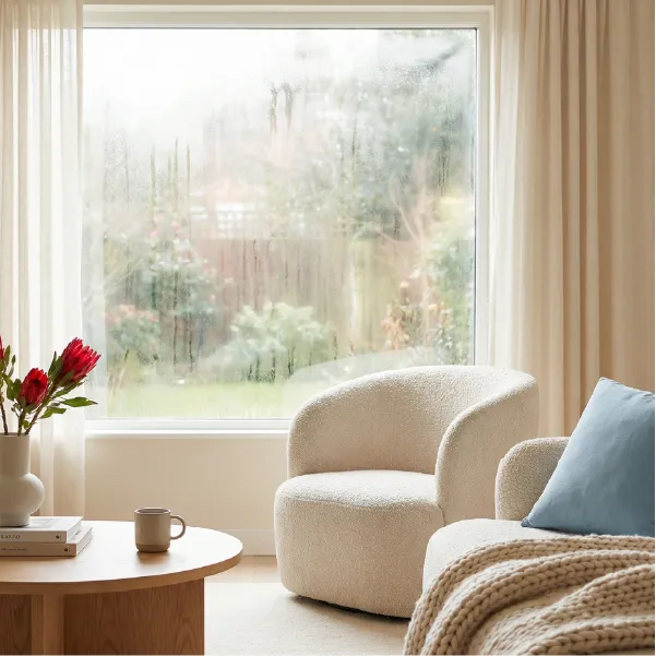 Condensación y moho en esquinas y paredes frías